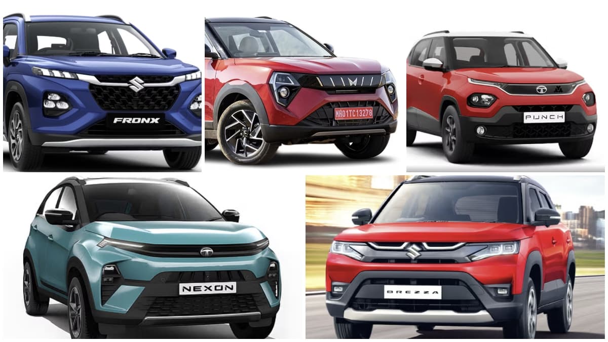 भारत की 5 सबसे ज्यादा बिकने वाली कॉम्पैक्ट SUV, ग्राहकों की पहली पसंद बना ये मॉडल