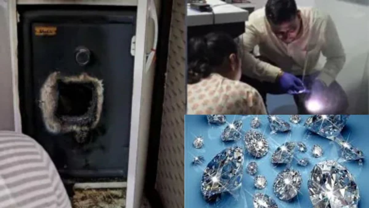 सूरत में 25 करोड़ के हीरे चोरी, चोरों ने 3 छुट्टियों के बीच  फिल्मी स्टाइल में की वारदात