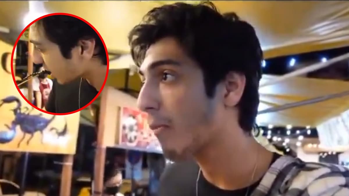 Ahaan Panday का बिच्छू खाते हुए वीडियो वायरल, Saiyaara के हीरो को देख क्या बोले यूजर्स?