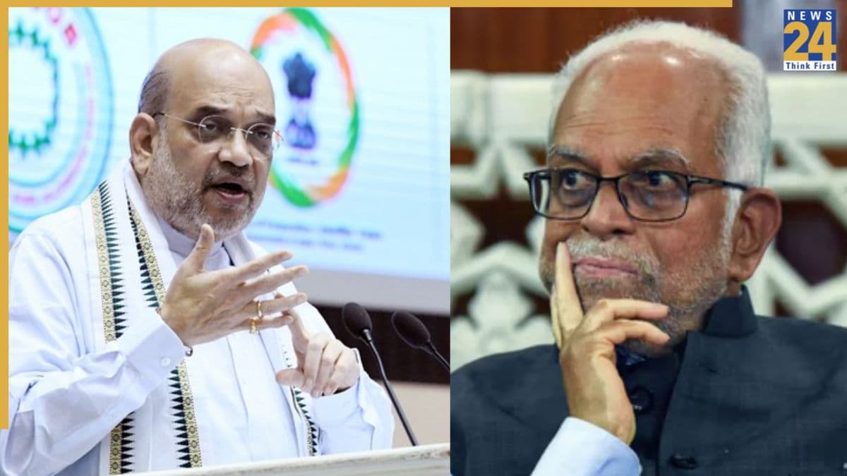 Video: गृह मंत्री अमित शाह के खिलाफ क्यों उतरे 18 जज? उपराष्ट्रपति उम्मीदवार बी सुदर्शन रेड्डी पर दिया था बयान
