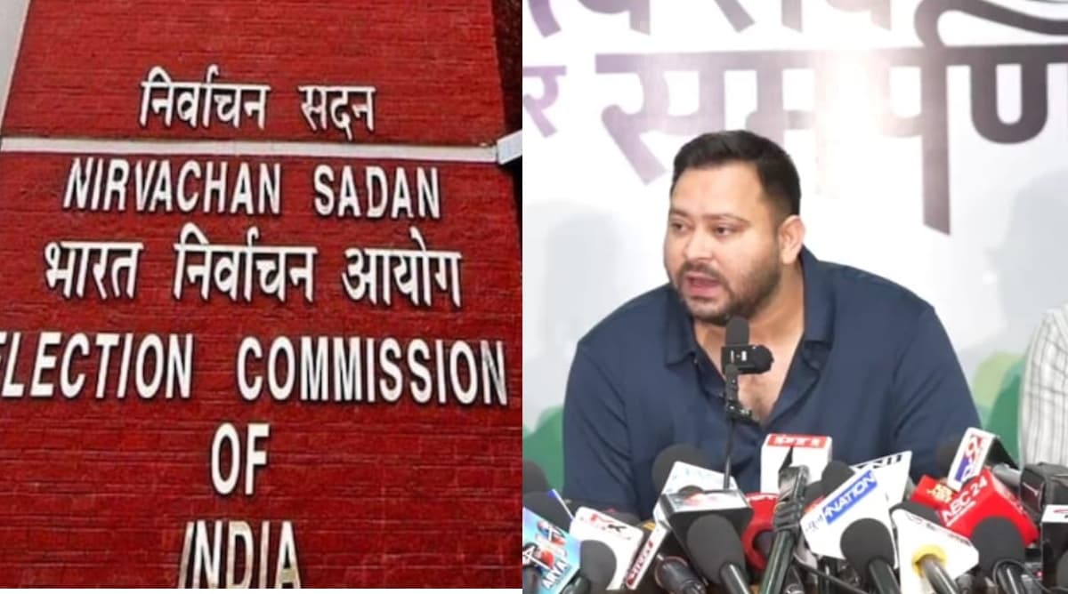 ड्राफ्ट वोटर लिस्ट में तेजस्वी यादव का नंबर 416, चुनाव आयोग ने नाम न होने के दावे को किया खारिज