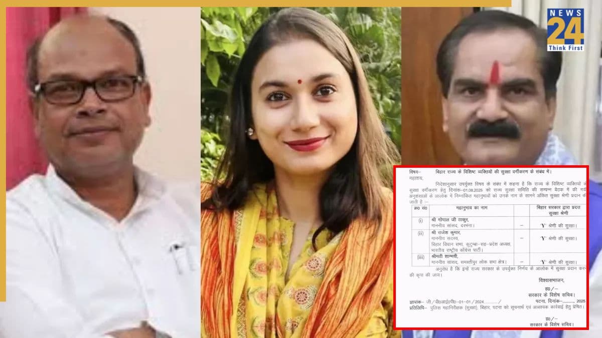 बिहार के 3 बड़े नेताओं को जान का खतरा? राज्य सुरक्षा समिति की बैठक में सुरक्षा बढ़ाने का फैसला