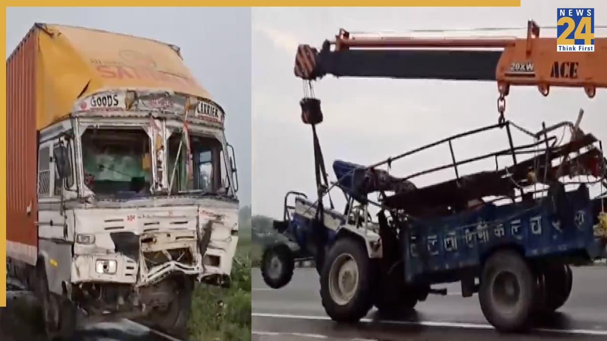 उत्तर प्रदेश के बुलंदशहर में बड़ा हादसा, 8 श्रद्धालुओं की मौत, ट्रैक्टर को ट्रक ने मारी टक्कर