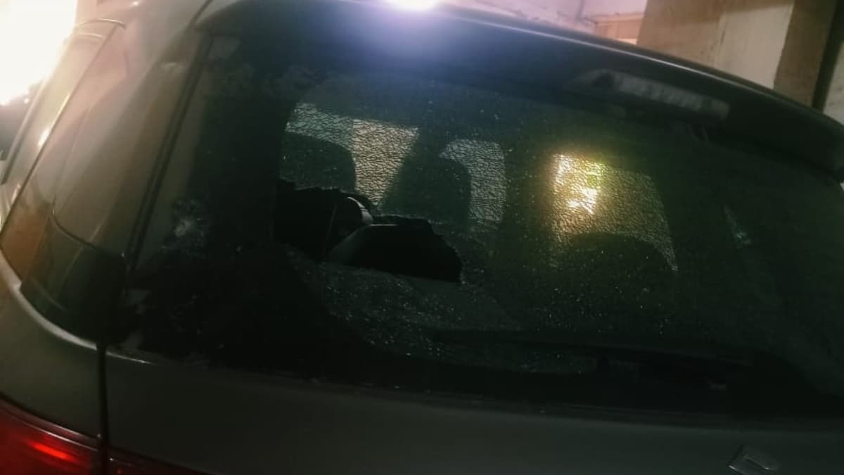 Car Damage In Ajanara