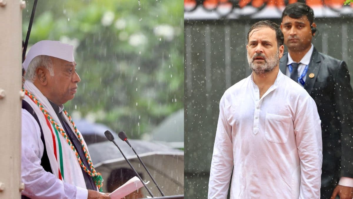 लाल किले के समारोह में नहीं दिखे राहुल गांधी, मल्लिकार्जुन खड़गे, बीजेपी ने साधा निशाना