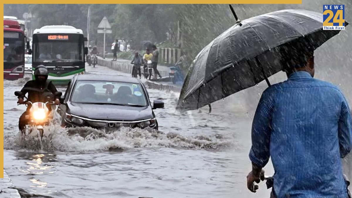 दिल्ली-NCR में तेज बारिश, ऑरेंज अलर्ट जारी, पढ़ें IMD का ताजा अपडेट