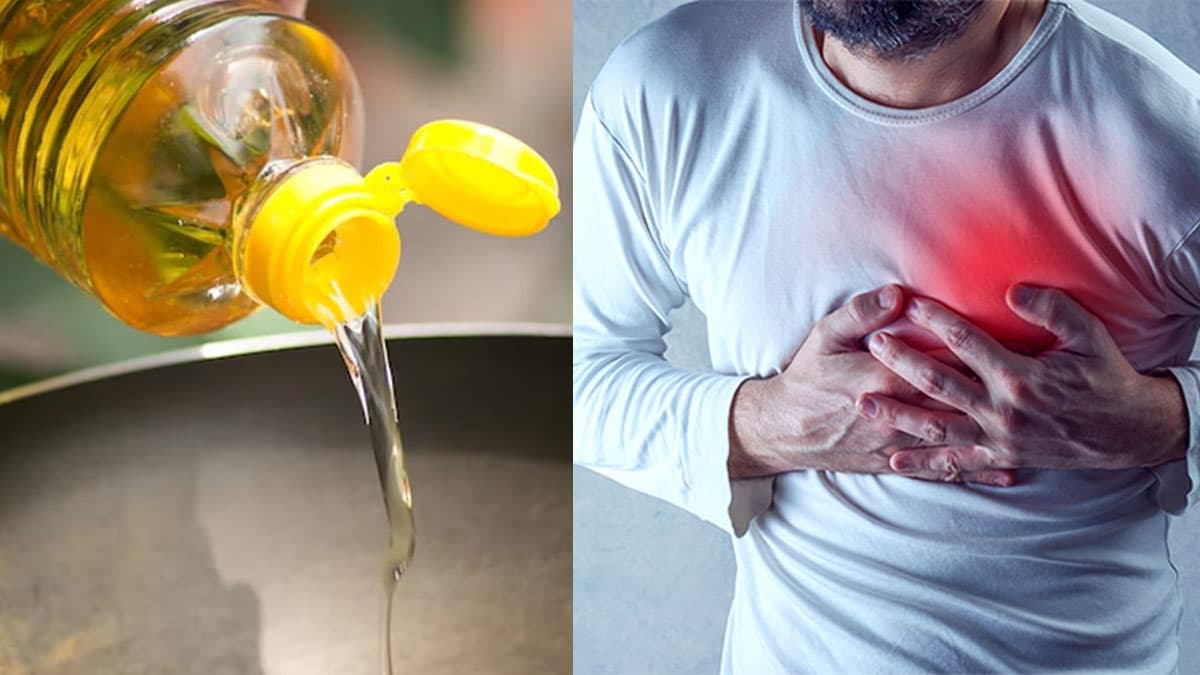 Heart Attack Symptoms: खाना बनाने वाले तेल से कैसे बढ़ रही दिल की बीमारी? जानें इसके 5 वॉर्निंग साइन क्या?