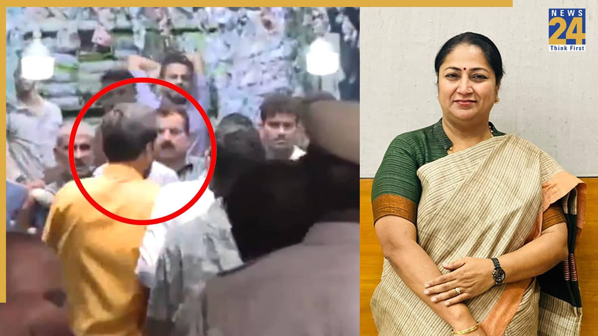 दिल्ली: सीएम के कार्यक्रम में पकड़े गए संदिग्ध की हुई पहचान, 40 साल से बीजेपी कार्यकर्ता होने का है दावा