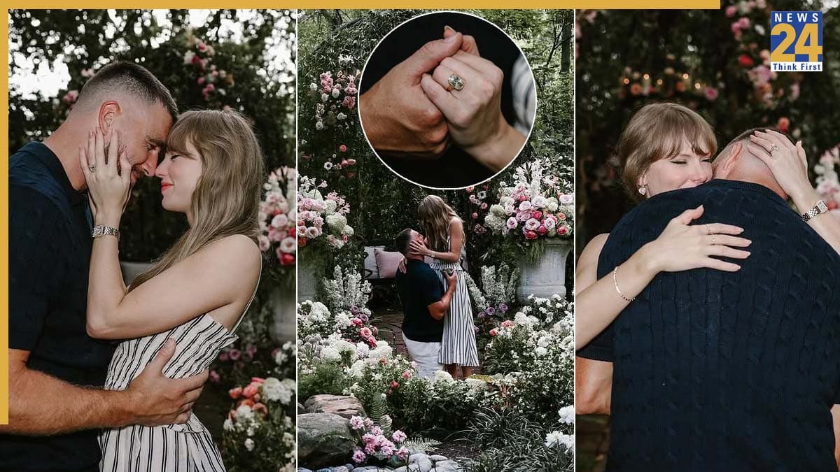Taylor Swift ने बॉयफ्रेंड संग की सगाई, कपल की रोमांटिक फोटोज ने लुटा फैंस का दिल