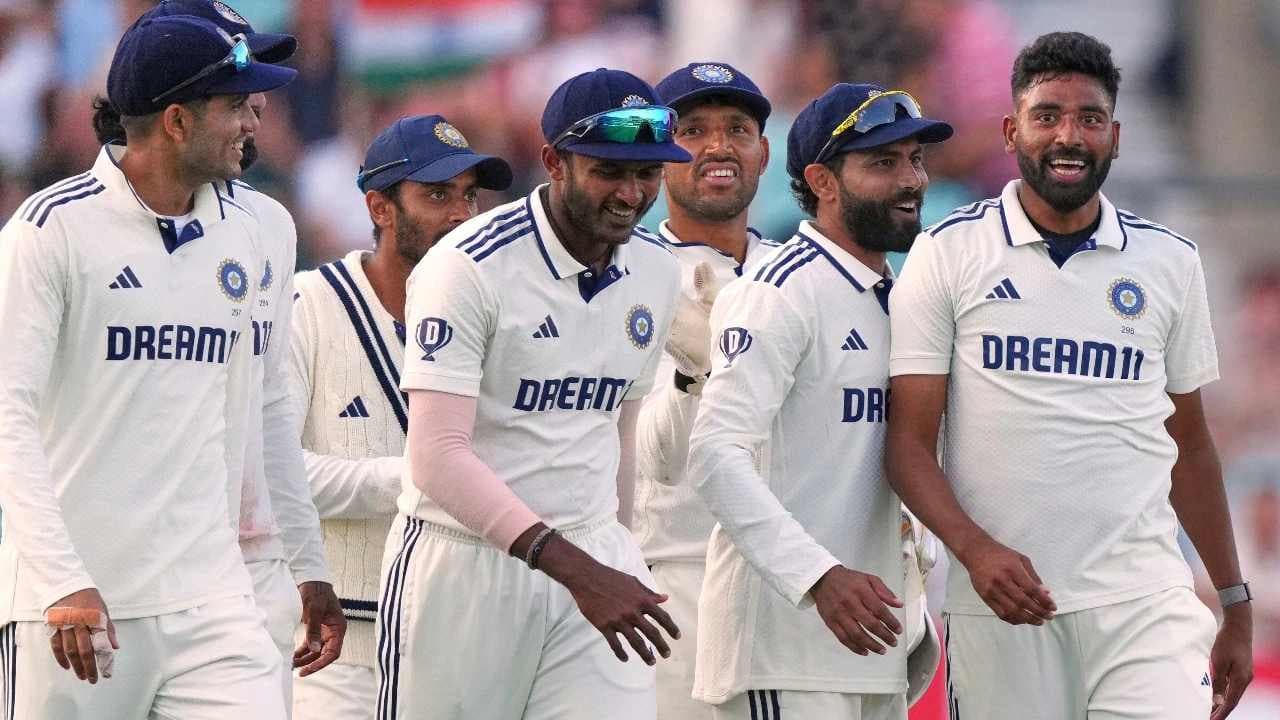 Team India Oval Test