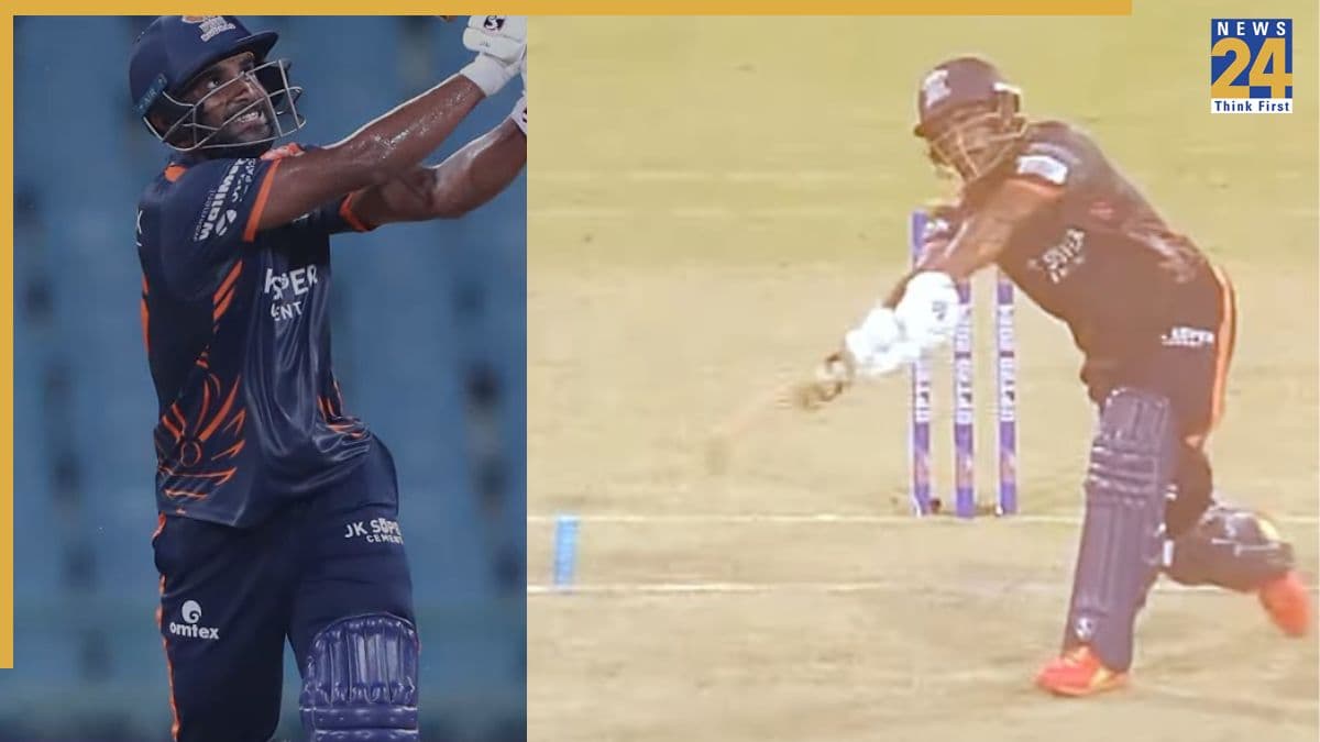 6,6,6,6,6,6… Shivam Mavi ने ठोका 19 गेंदों में अर्धशतक, 257 के स्ट्राइक रेट से मचाई तबाही