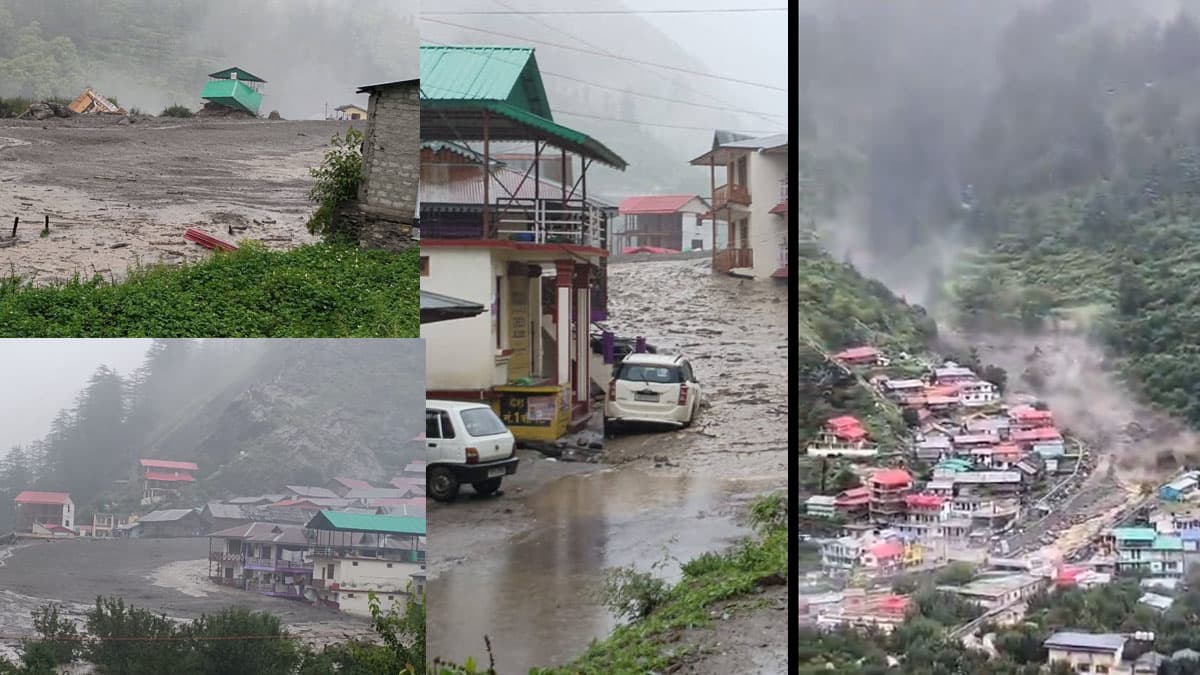उत्तरकाशी में बादल फटने से 4 की मौत, 50 से ज्यादा लापता, CM-PM ने जताया आपदा पर शोक