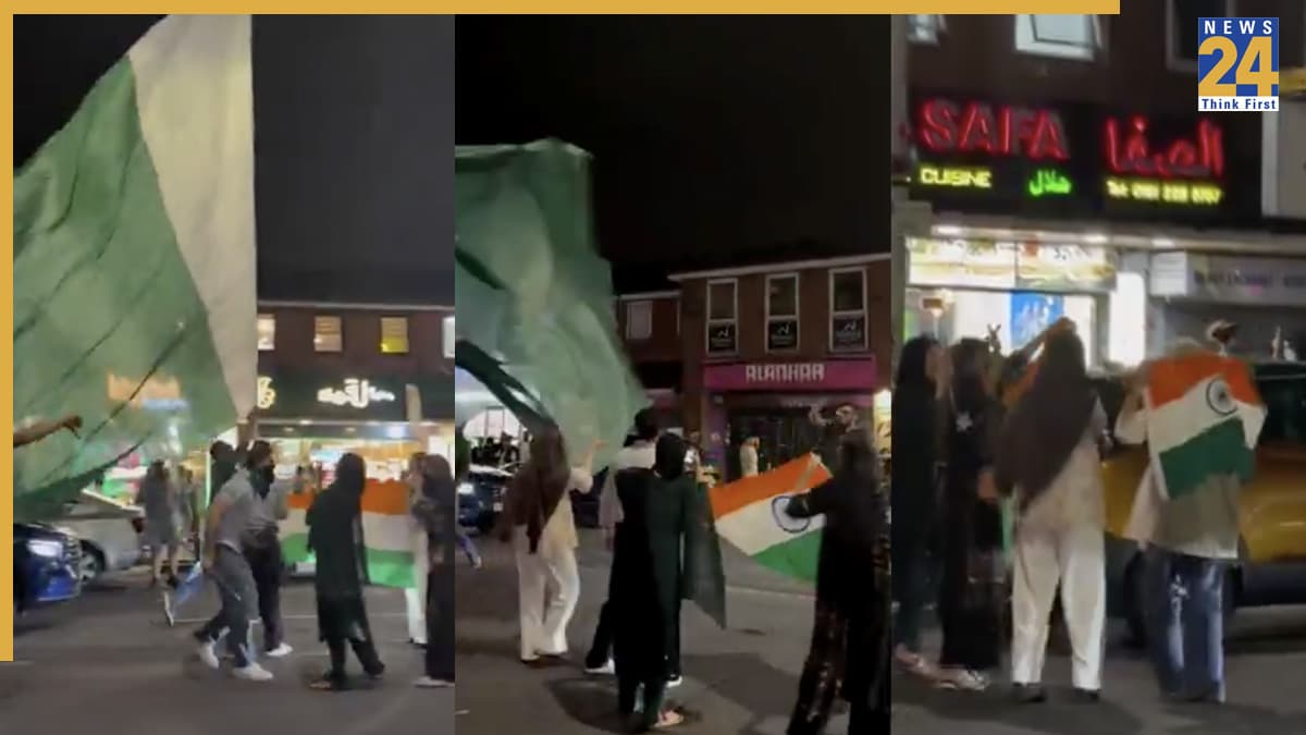 लंदन में भारत-पाक समर्थकों के बीच भिड़ंत, तिरंगा लेकर निकले युवकों को किया परेशान