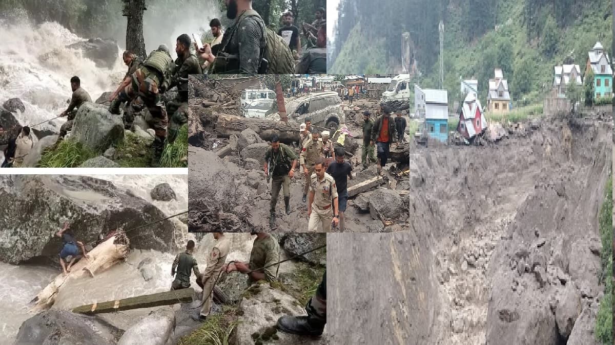 किश्तवाड़ में बादल फटने से तबाही, 30 लोगों की मौत, मलबे में तीर्थयात्रियों से भरा पुल बहा