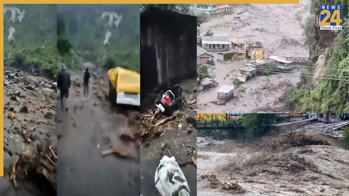 कुल्लू में फटा बादल, बह गईं दुकानें, पुल और बाग बगीचे, स्कूल-कॉलेज बंद करने के आदेश
