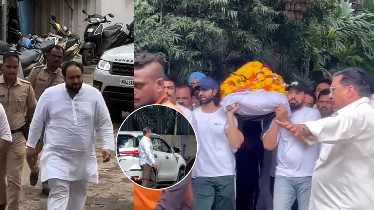 Zeeshan Siddiqui से लेकर Salman Khan के मैनेजर तक… Shera के पिता के अंतिम संस्कार में उमड़ी भीड़