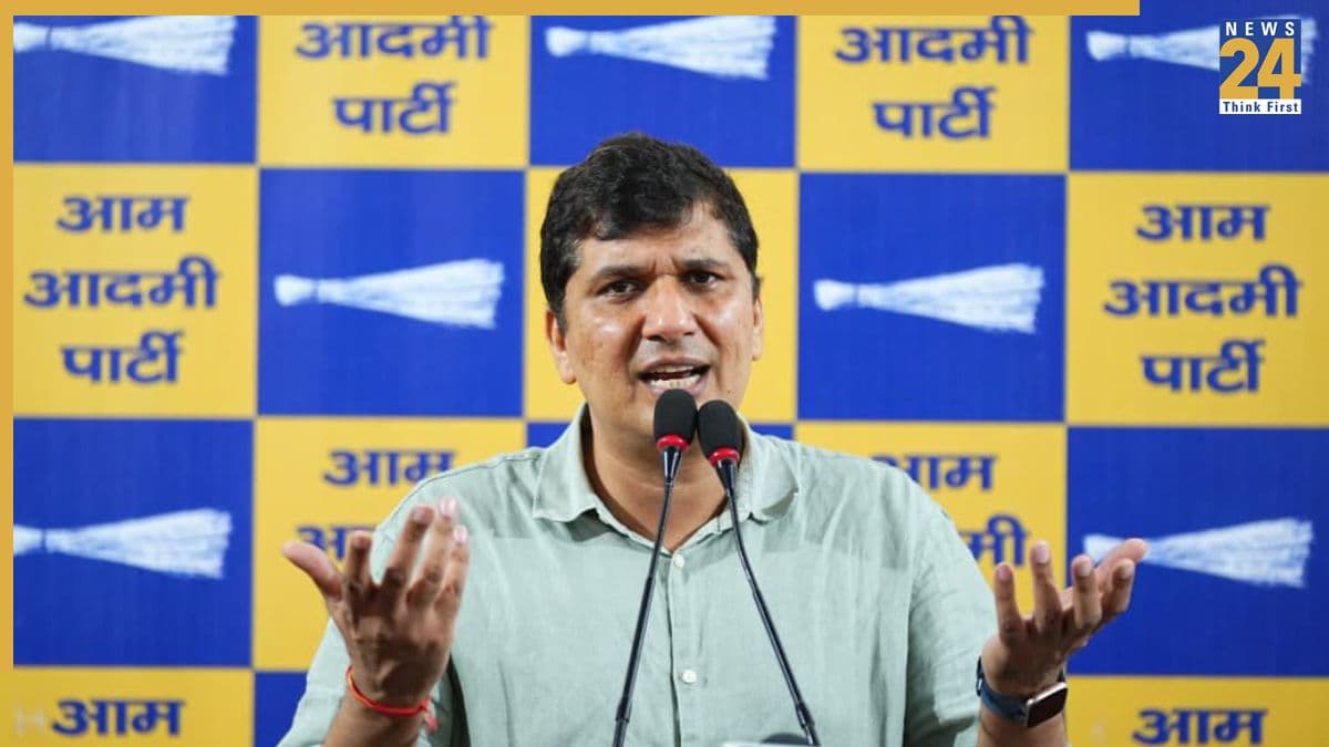 'कांग्रेस ने जीतने के लिए नहीं, भाजपा को जिताने के लिए चुनाव लड़ा', आप नेता सौरभ भारद्वाज ने साधा निशाना