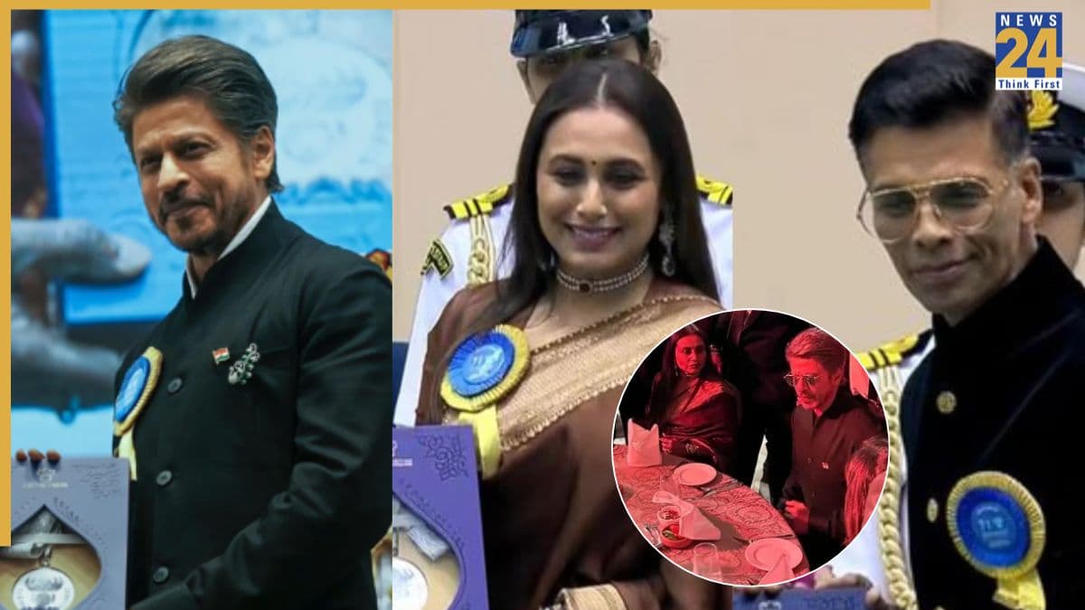 71st National Award के बाद शाहरुख-रानी और करण जौहर का रॉयल डिनर, अनसीन फोटो वायरल