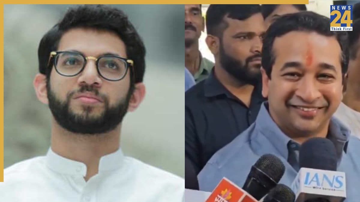 'बुर्का पहनकर इंडिया-पाक मैच देखने जाएंगे', महाराष्ट्र सरकार में मंत्री नितेश राणे ने उड़ाया आदित्य ठाकरे का मजाक