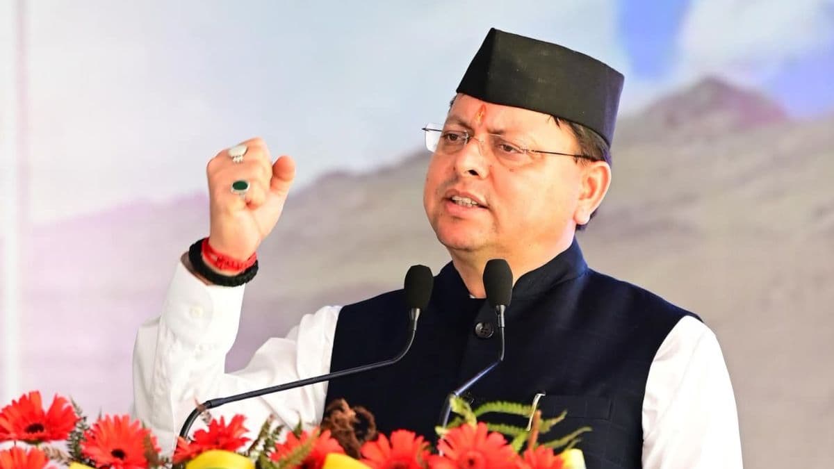 CM Pushkar Singh Dhami