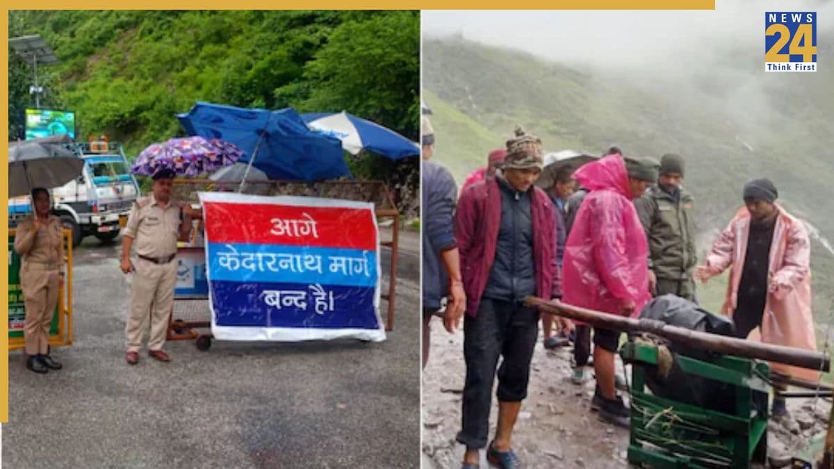 उत्तराखंड में चारधाम यात्रा पर लगी रोक, लोगों को हेमकुंड साहिब भी जाने से रोका, बारिश ने मचाई तबाही