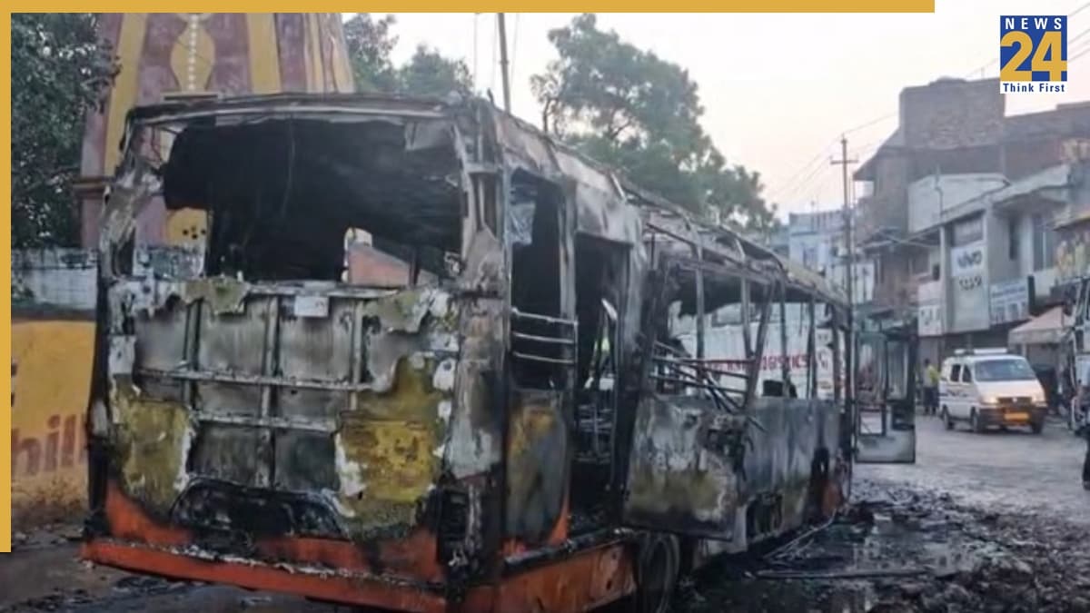 Fire In Bus