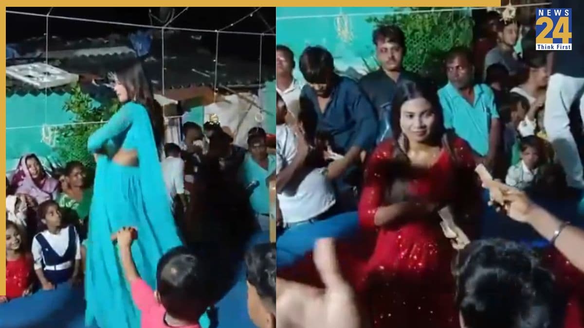 गणपति पंडाल के सामने भोजपुरी गाने पर लगे ठुमके, भड़के लोग, आयोजकों ने मांगी माफी