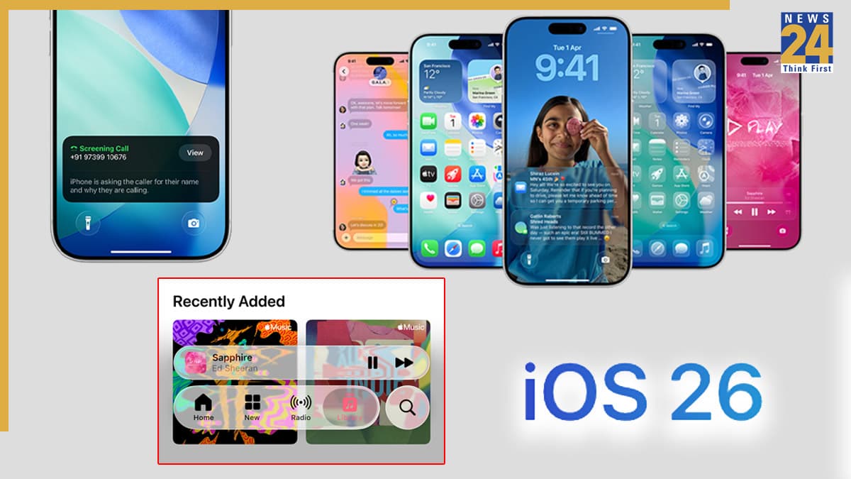 iOS 26 Released: Apple लाया नया AI पावर्ड फीचर, यहां जानें सबकुछ