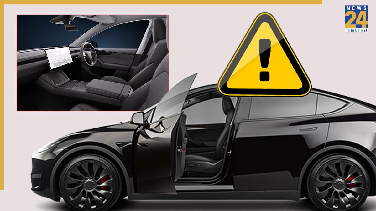 Tesla Model Y की बड़ी खामी, हैंडल ने दिया जवाब नहीं खुला दरवाजा, बच्चों को निकालने तोड़ी खिड़की, सेफ्टी पर सवाल