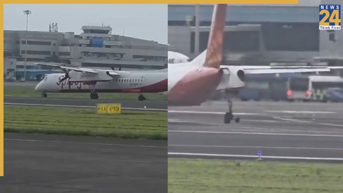 मुंबई जा रहे विमान का फटा टायर, रनवे पर मिला, बची 75 यात्रियों की जान
