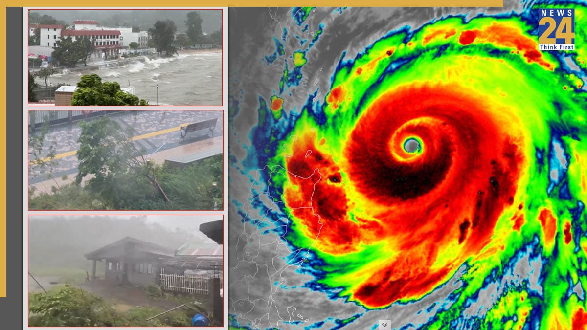 भयंकर चक्रवाती तूफान ने मचाई तबाही, 195KM स्पीड वाले टाइफून Ragasa से देखें 5 देशों में कैसे हैं हालात?