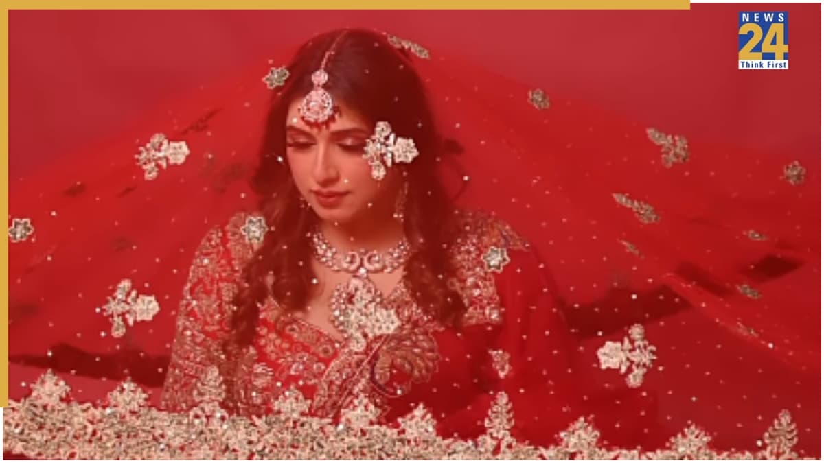लाल सुर्ख जोड़े में नजर आईं Vivian Dsena की एक्स वाइफ, इंटरनेट पर हुई अलग चर्चा