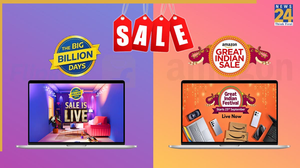 खत्म हुआ इंतजार! Flipkart-Amazon सेल शुरू, iPhone 16, Samsung Galaxy S24 और इलेक्ट्रॉनिक्स पर धमाकेदार छूट