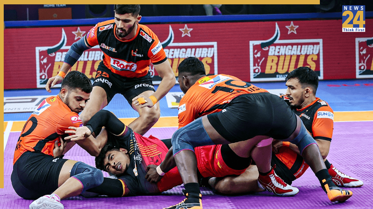 PKL 2025: अजीत चौहाण के ऐतिहासिक प्रदर्शन ने दिलाई यू मुंबा को धमाकेदार जीत, 28-48 से हारी बेंगलुरु बुल्स