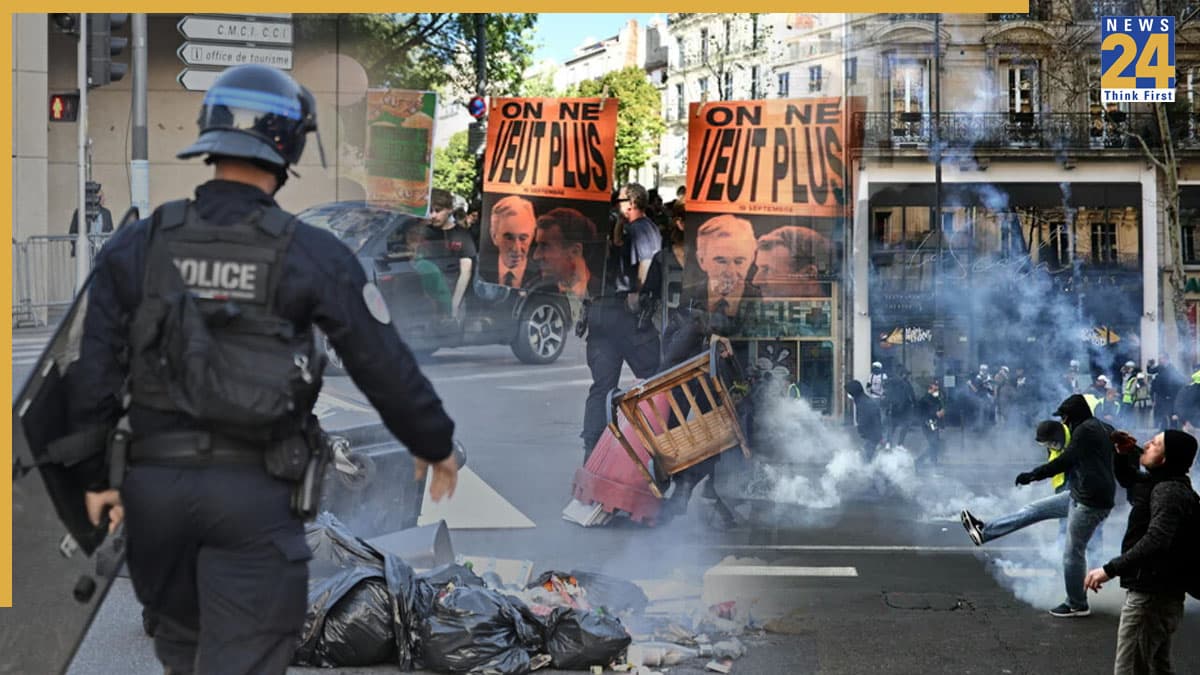 France Protest: नेपाल की तरह फ्रांस में भी विरोध प्रदर्शन, सड़कों पर उतरे लोग
