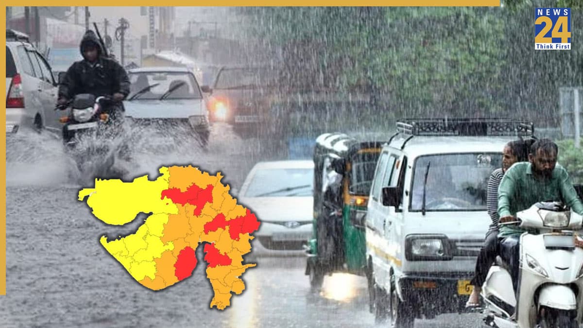 Gujarat Weather Update: पंडाल बने तालाब, गरबा नाइट हुई खराब, IMD ने दिया अगले 3 दिन का रेड अलर्ट