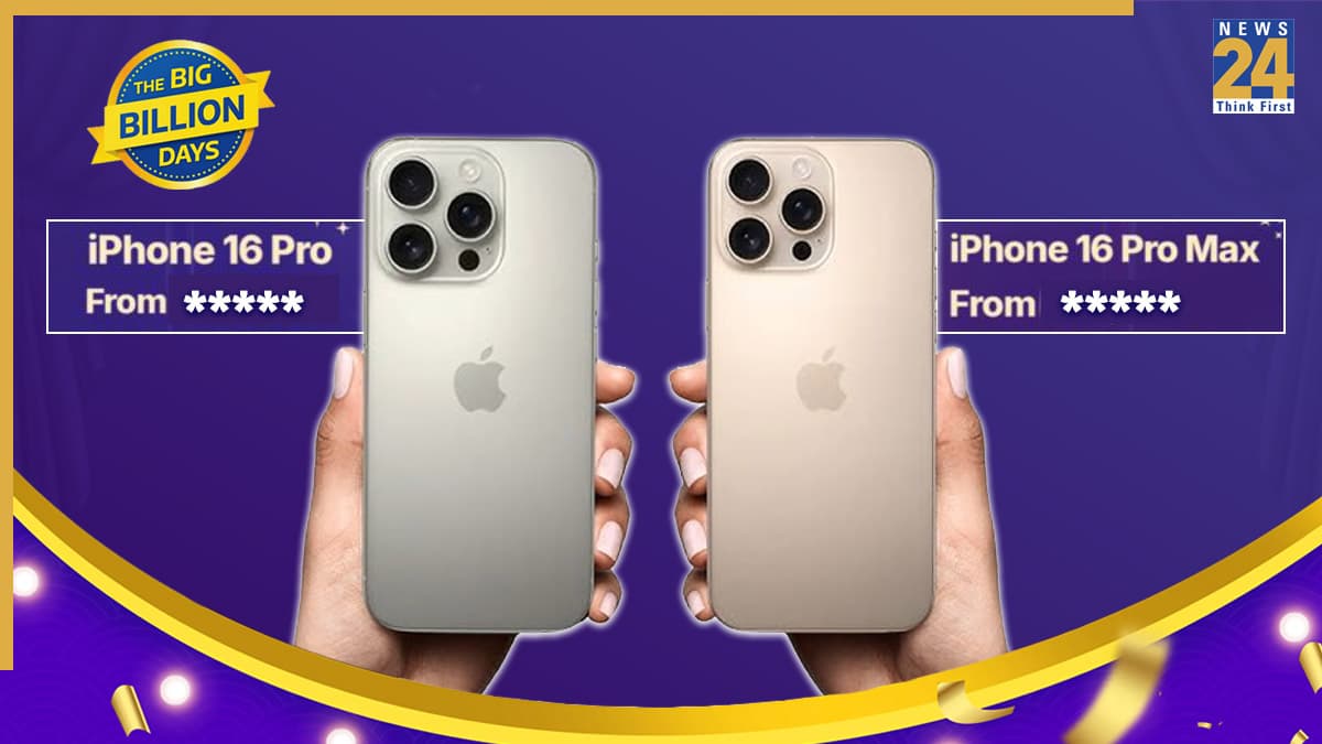 Flipkart Big Billion Days सेल में iPhone 16 Pro पर 55,000 का डिस्काउंट, आधी कीमत पर मिल रहे Pixel 9 और Galaxy S24