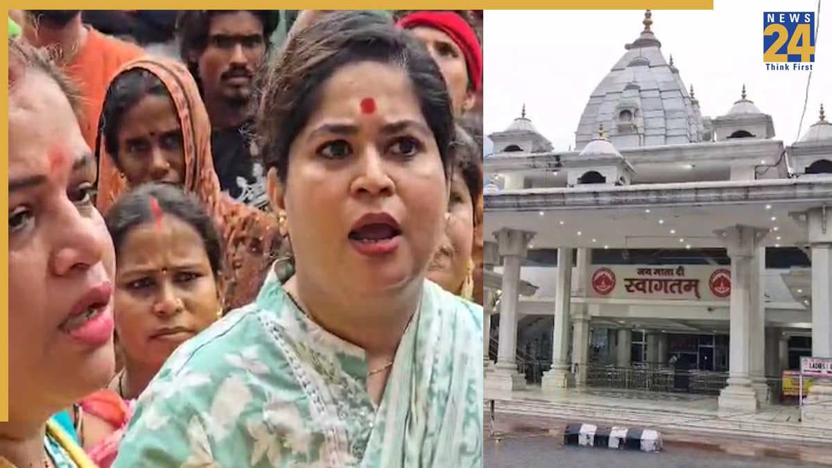 वैष्णो देवी के दर्शनों को पहुंचे श्रद्धालुओं के सब्र का बांध टूटा, बाणगंगा पर बांटा गया माता का प्रसाद