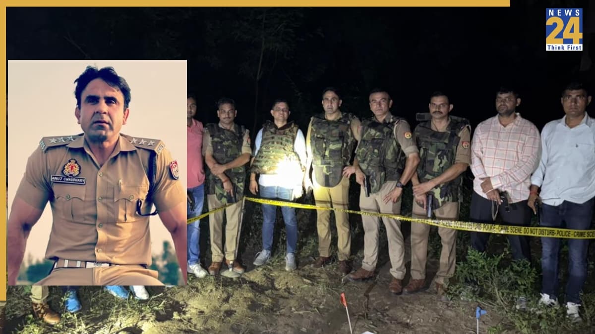 2 करोड़ की लूट के आरोपी का UP पुलिस ने किया एनकाउंटर, बाल बाल बचे ASP अनुज चौधरी