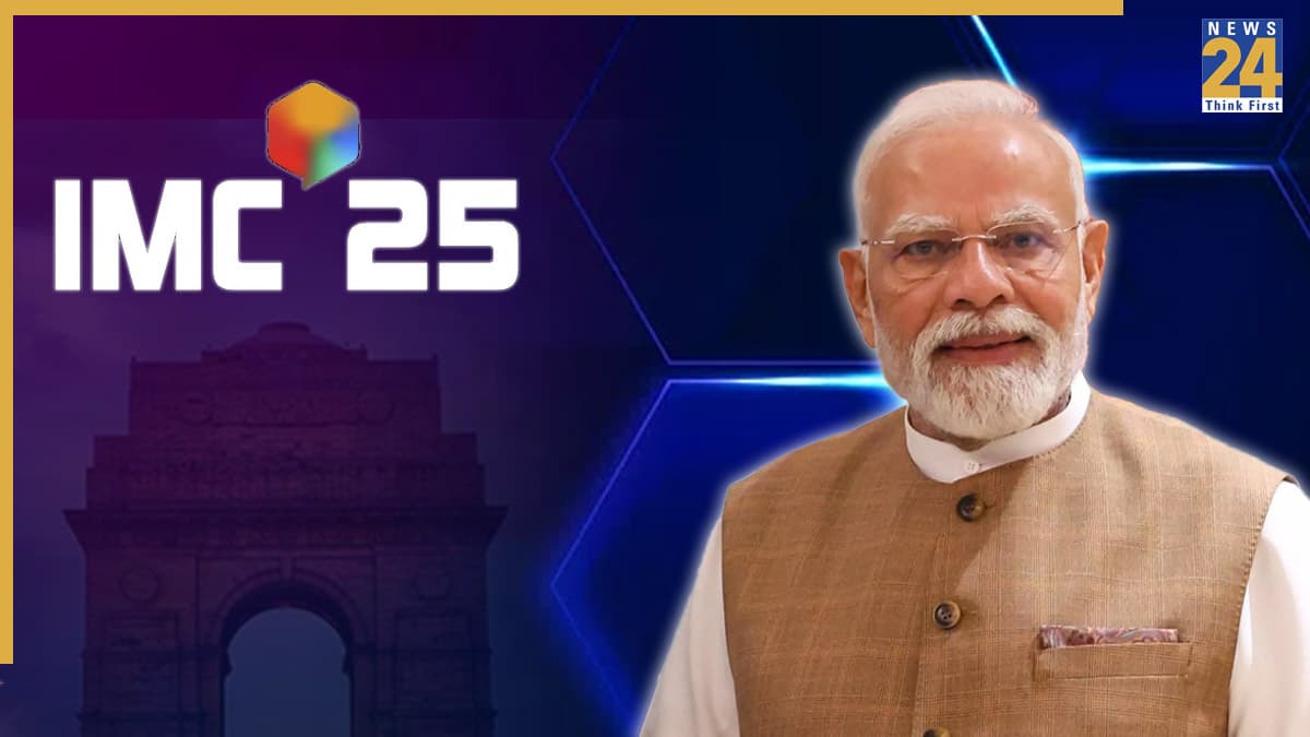 IMC 2025 का आगाज: PM मोदी बोले-एक कप चाय से सस्ता 1GB डेटा; रेवोल्यूशन के साथ भारत बना टेक लीडर