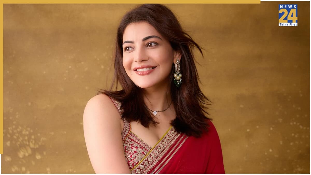 Kajal Aggarwal ने पति पर लुटाया प्यार, 3 साल का बेटा भी साथ आया नजर