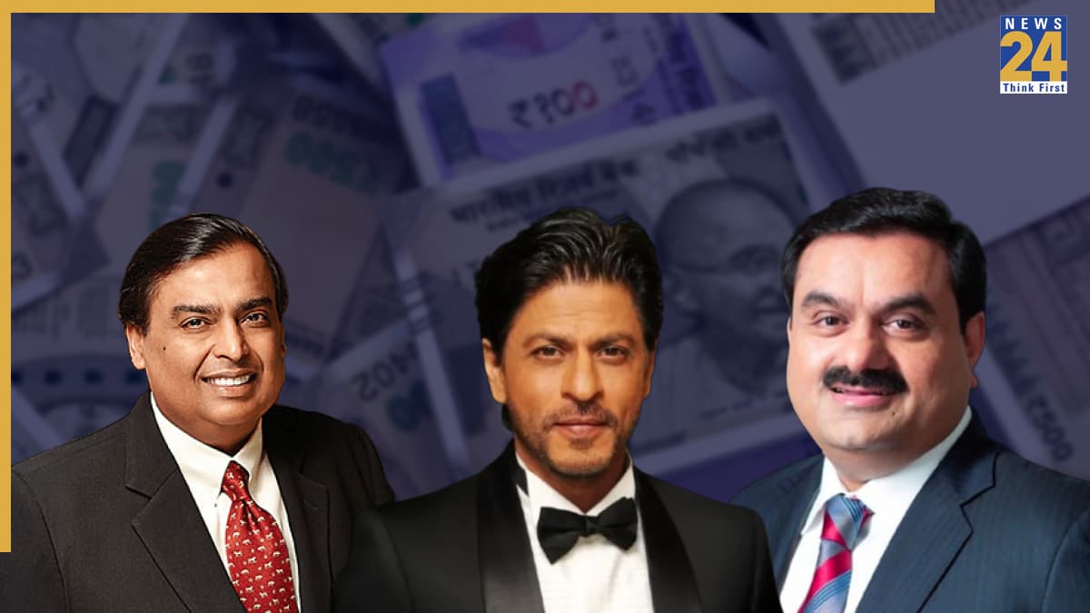 भारत के अमीरों की लिस्ट जारी, अंबानी-अडाणी तो टॉप 2 में बरकरार, बॉलीवुड से शाहरुख खान की एंट्री