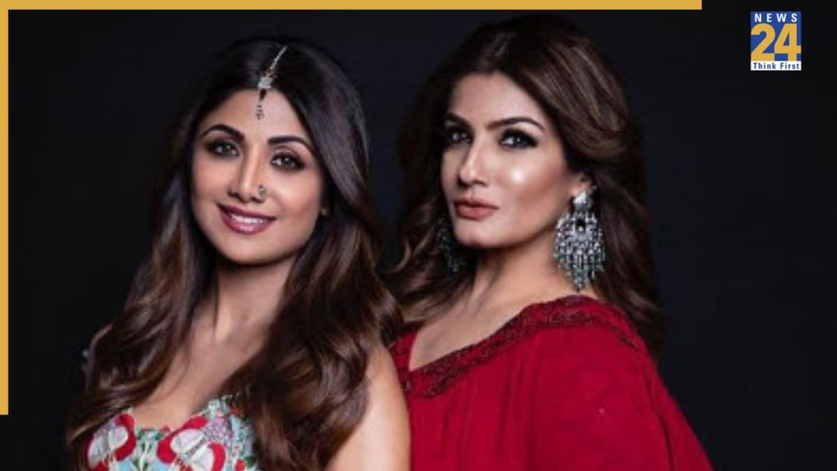 Shilpa Shetty से लेकर Raveena Tandon तक… बॉलीवुड हसीनाओं के 'करवा चौथ' लुक्स