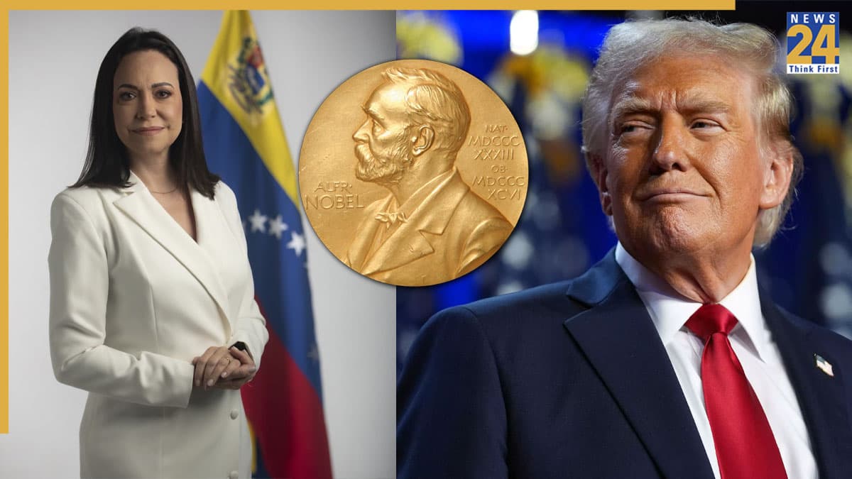 Nobel Peace Prize 2025: डोनाल्ड ट्रंप को बड़ा झटका, मारिया कोरिना मचाडो को मिला नोबेल पीस प्राइज