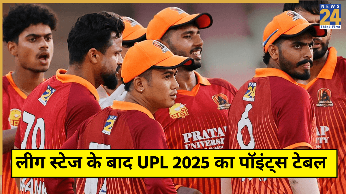 UPL 2025: लीग स्टेज का समापन, पॉइंट्स टेबल में किस नंबर पर देहरादून वॉरियर्स?