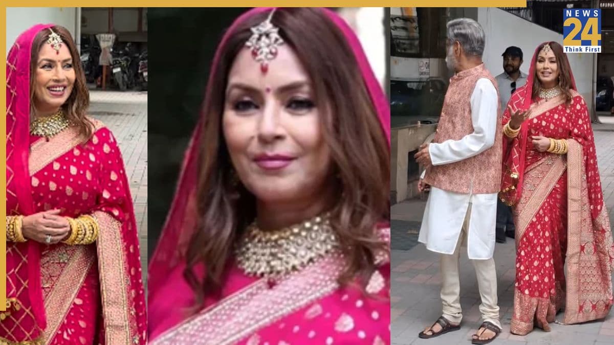 महिमा चौधरी 52 साल की उम्र में बनीं दुल्हन! 10 साल बड़े 'दूल्हे' संग दिए पोज; वीडियो वायरल