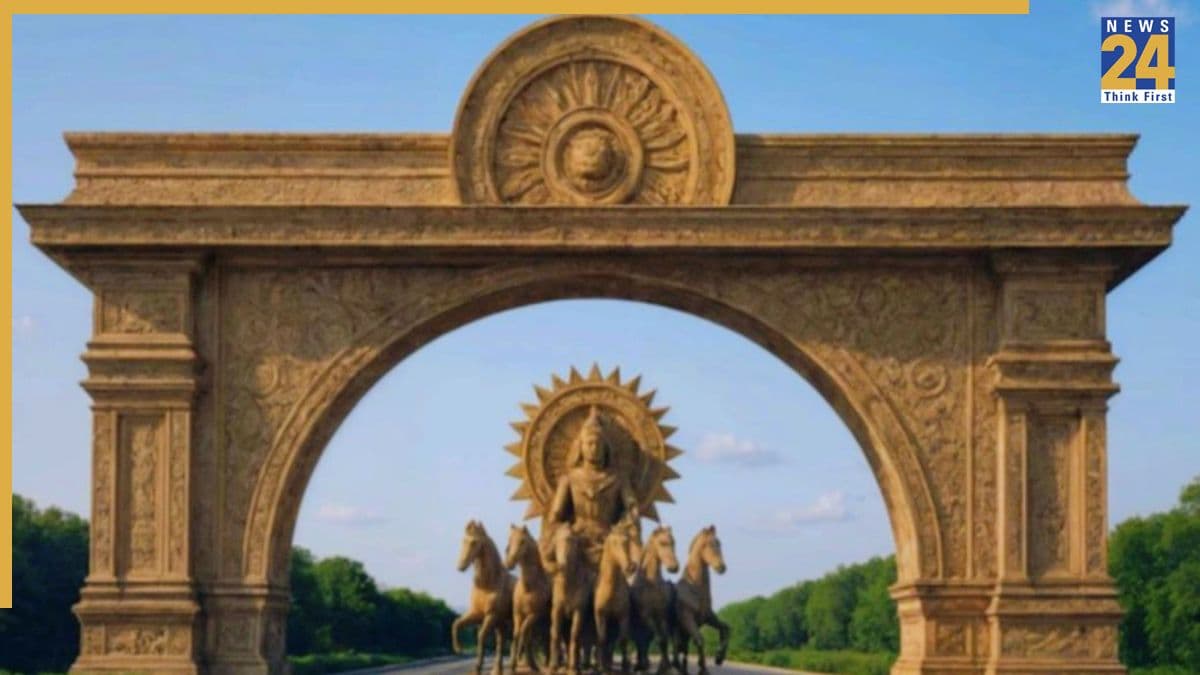 गाजियबाद में एलिवेटेड रोड पर बनेगा 35 फीट का विशाल समृद्धि द्वार, 4 चौराहों पर लगेंगे 20 फिट के Sculpture