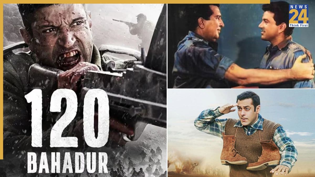 भारत-चीन विवाद पर बनीं 4 फिल्में, 1 रही हिट, क्या '120 बहादुर' बदल पाएगी 60 साल का इतिहास?
