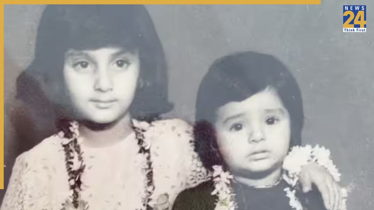 फोटो में दिख रही बच्ची को पहचानते हैं? 54 साल की उम्र में हैं सिंगल, पिता थे पाकिस्तान के फेमस अभिनेता