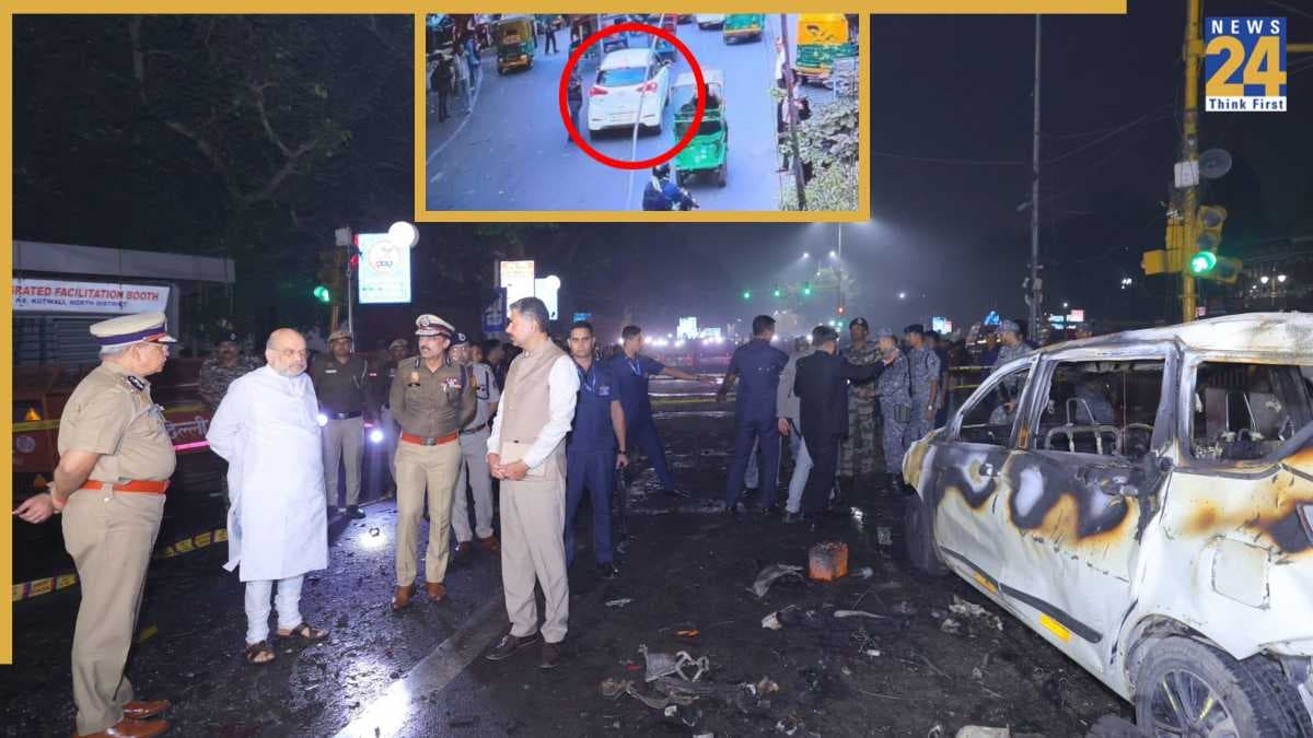 Delhi Blast से पहले की तस्वीर से चौंकाने वाला खुलासा, 3 घंटे तक यहां खड़ी थी कार